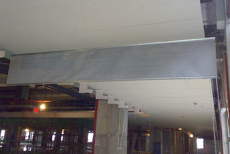 固定式擋煙垂壁玻璃的類型有三種 擋煙垂壁廠家